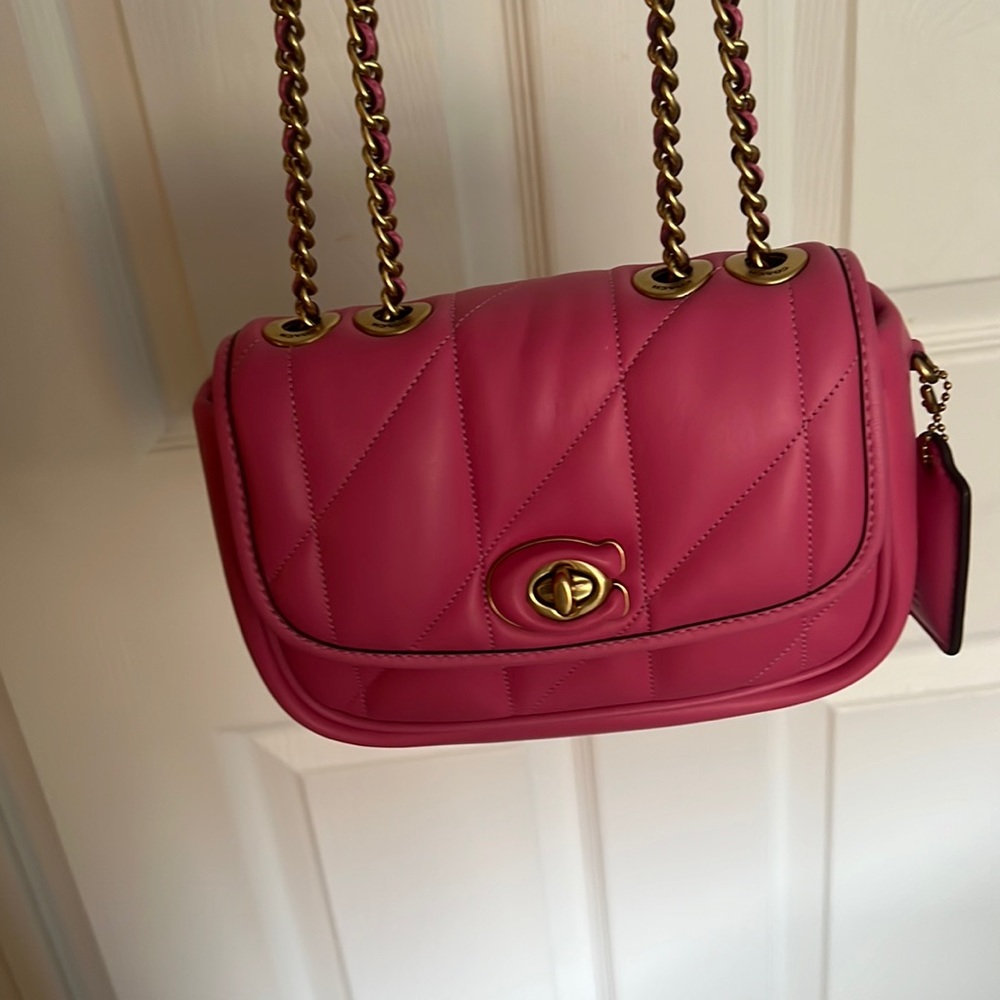 Brand new coach bag hot pink